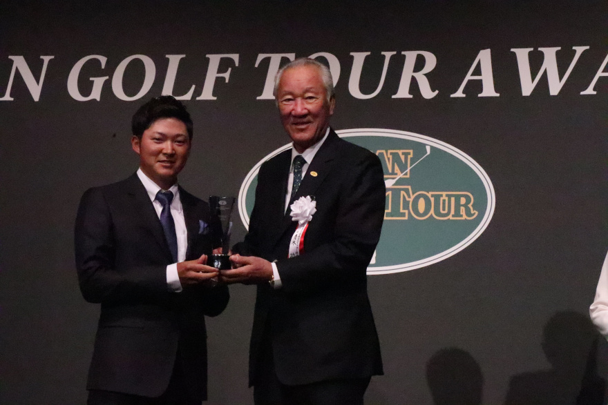 2019年度ジャパンゴルフツアー表彰式様子